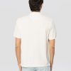 Polo Charles in Piquet di Cotone Bianco