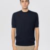 image-268_600x.jpg Maglia Girocollo in Cotone Crepe Blu