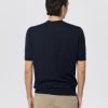 image-270_600x.jpg Maglia Girocollo in Cotone Crepe Blu