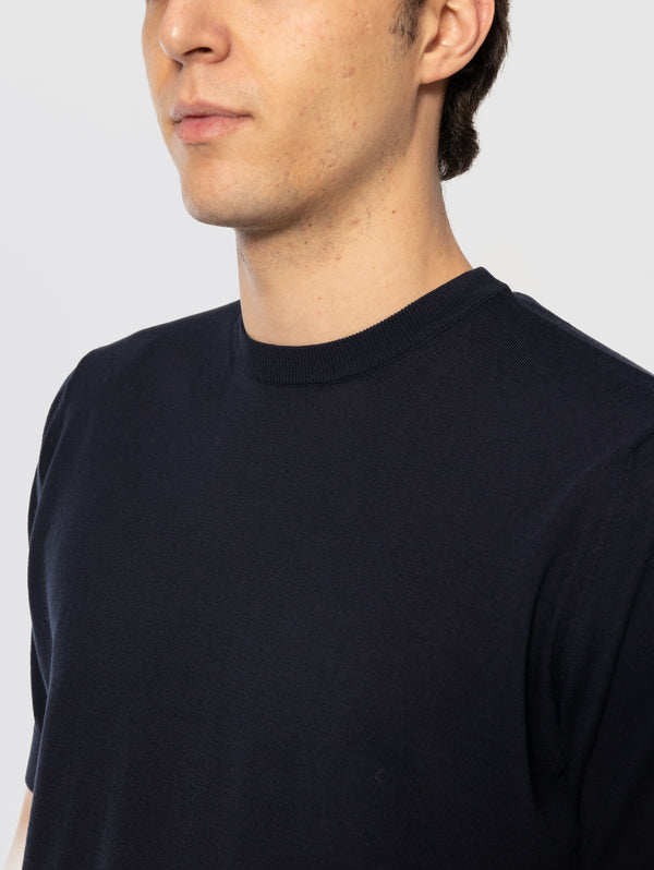 image-271_600x.jpg Maglia Girocollo in Cotone Crepe Blu