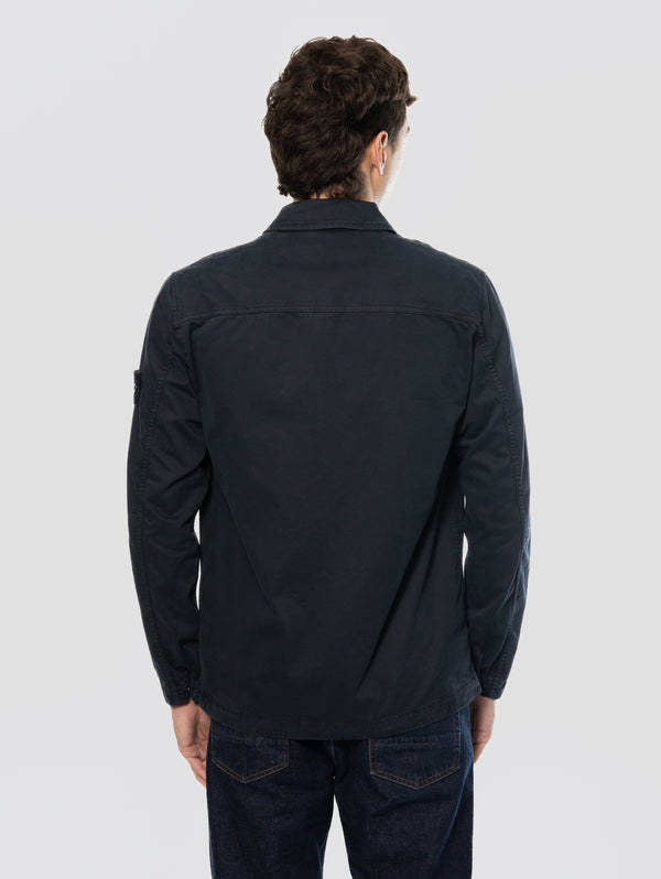 image-36_130a0f71-3003-4cbd-8a87-6d072d376219_600x.jpg Overshirt in Twill di Cotone Stretch Blu
