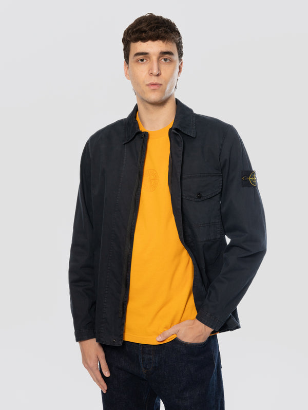 image-37_2d3b2811-c8a9-4b2b-84cb-097f0e9517e0_600x.jpg Overshirt in Twill di Cotone Stretch Blu