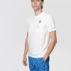 image-39_a5327b98-9158-41cd-a0ad-ea911c701cf2_600x.jpg T-shirt con Taschino e Stampa con Ricamo Golden Power Bianco