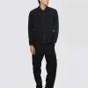 Overshirt in Ripstop di Cotone Organico Nero