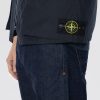 Gilet in Micro Ripstop Laminato Blu