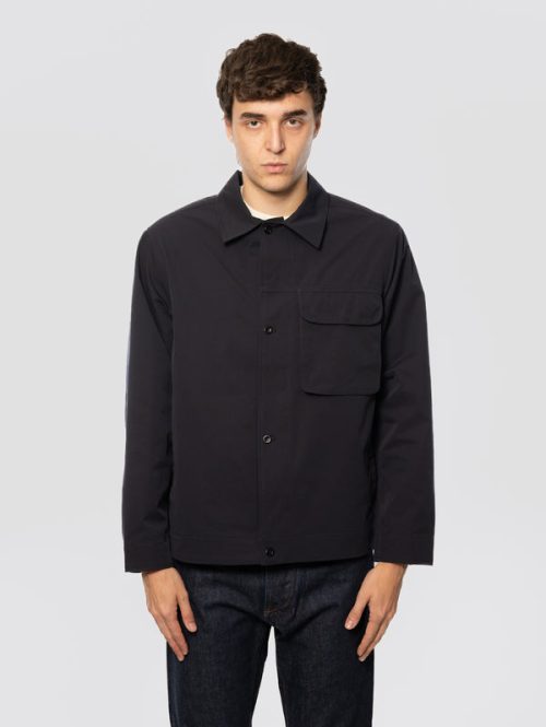 Overshirt Overshirt con Tasca sul Petto Blu