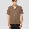 Camicia Bowling Active Shirt Marrone