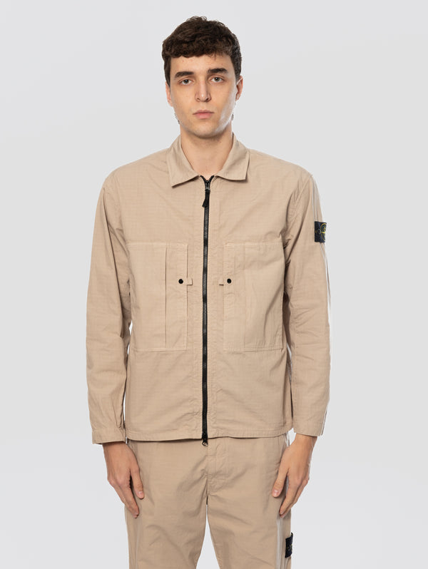 image-8_c7472d34-92e0-460b-9d6f-1def8cf1f2c1_600x.jpg Overshirt in Ripstop di Cotone Organico Deserto