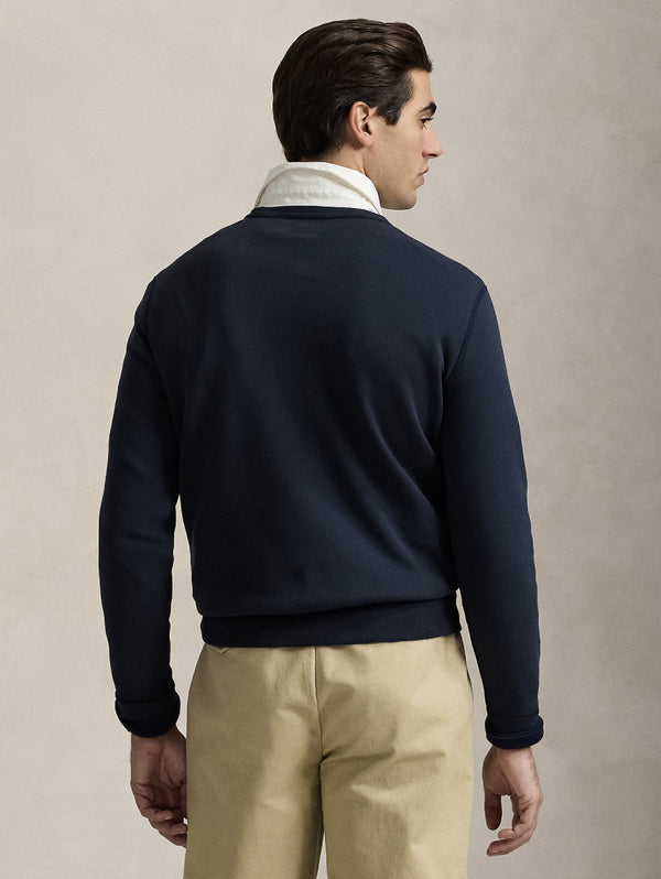 loopbacknavy_2_1b4f3947-6961-4bad-ada8-cc0dffe32e09_600x.jpg Felpa in Maglia Doppia Blu