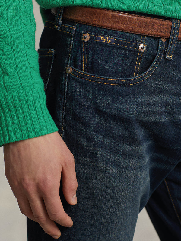 Jeans Slim Sullivan Lvaggio Blu Scuro